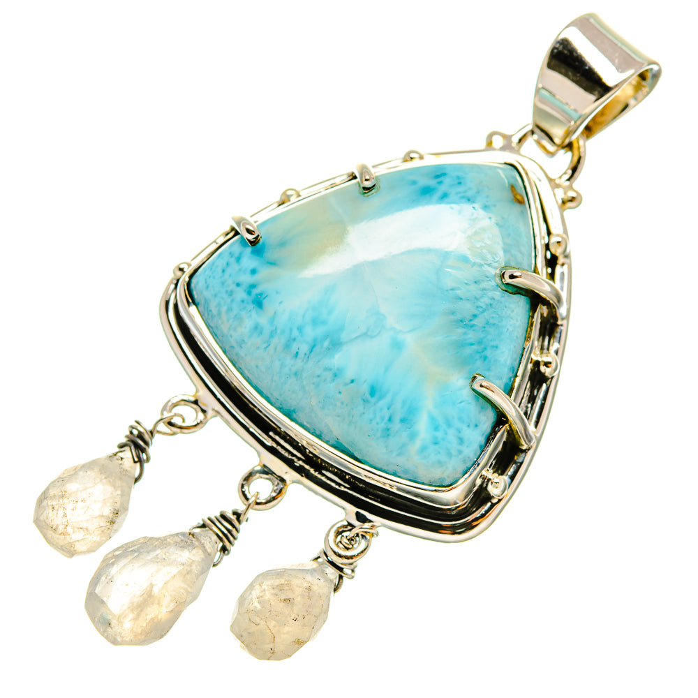 Larimar Pendants handcrafted by Anasilvercos - PD5148