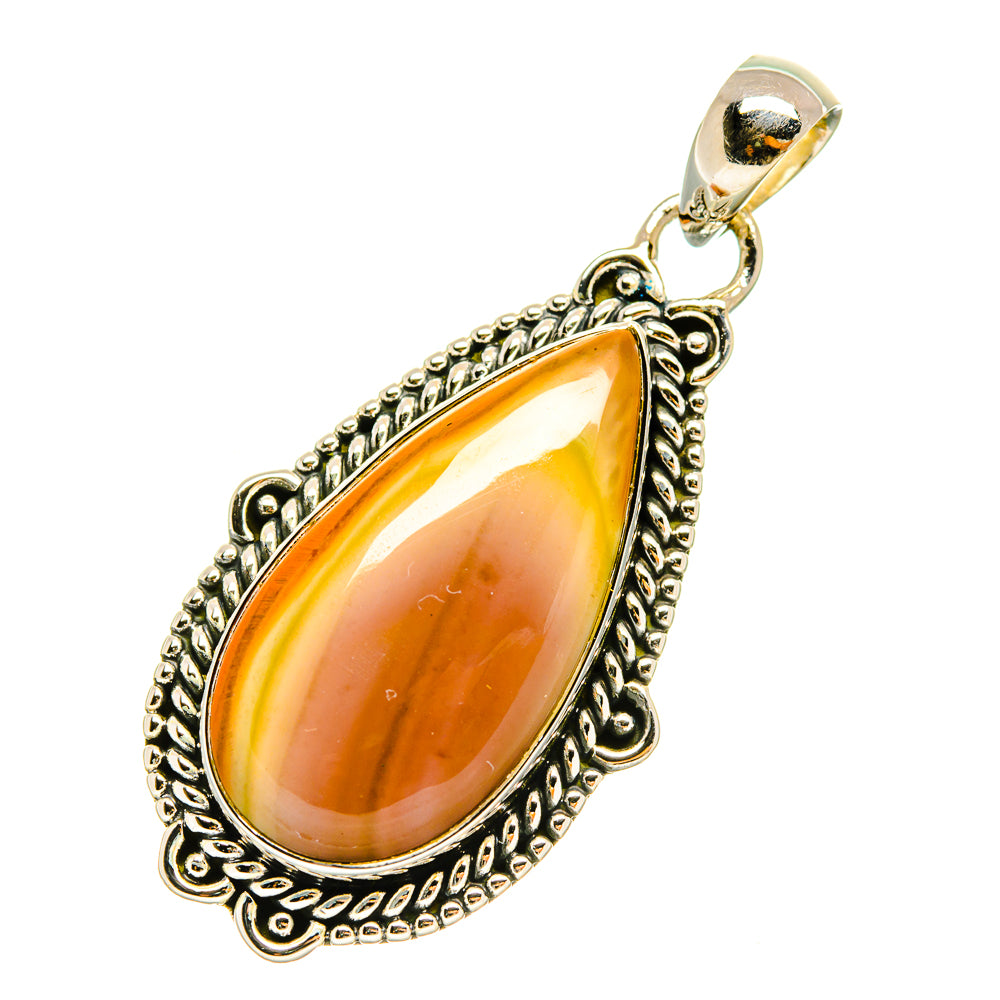 Willow Creek Jasper Pendants handcrafted by Anasilvercos - PD5156