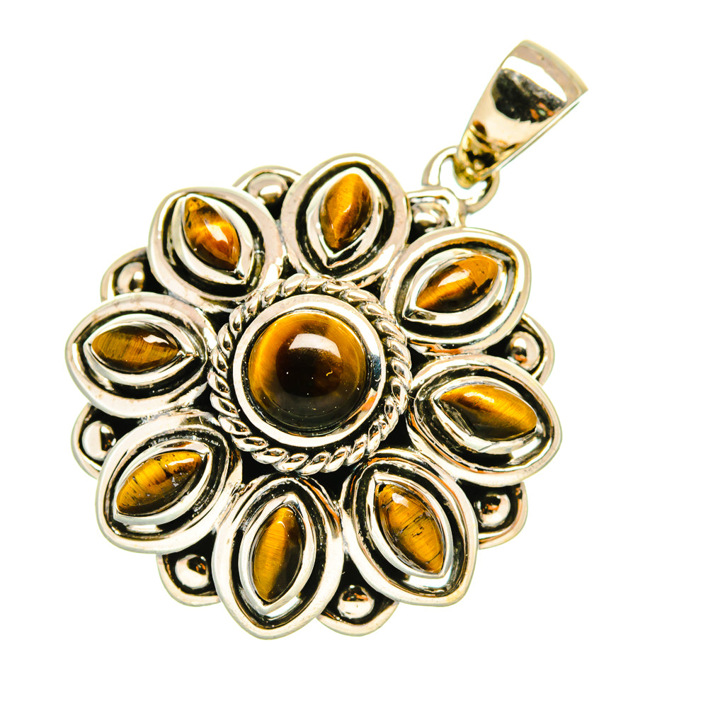 Tiger Eye Pendants handcrafted by Anasilvercos - PD5166