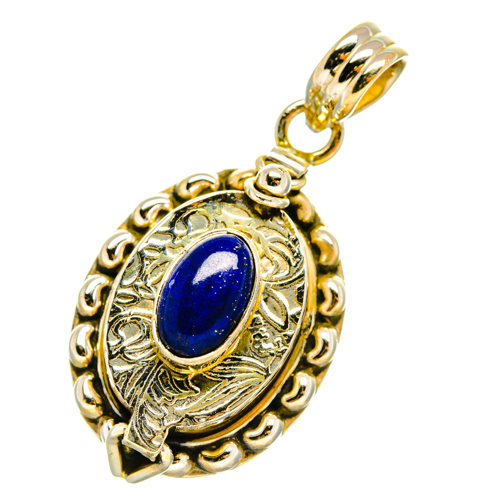 Lapis Lazuli Pendants handcrafted by Anasilvercos - PD5167
