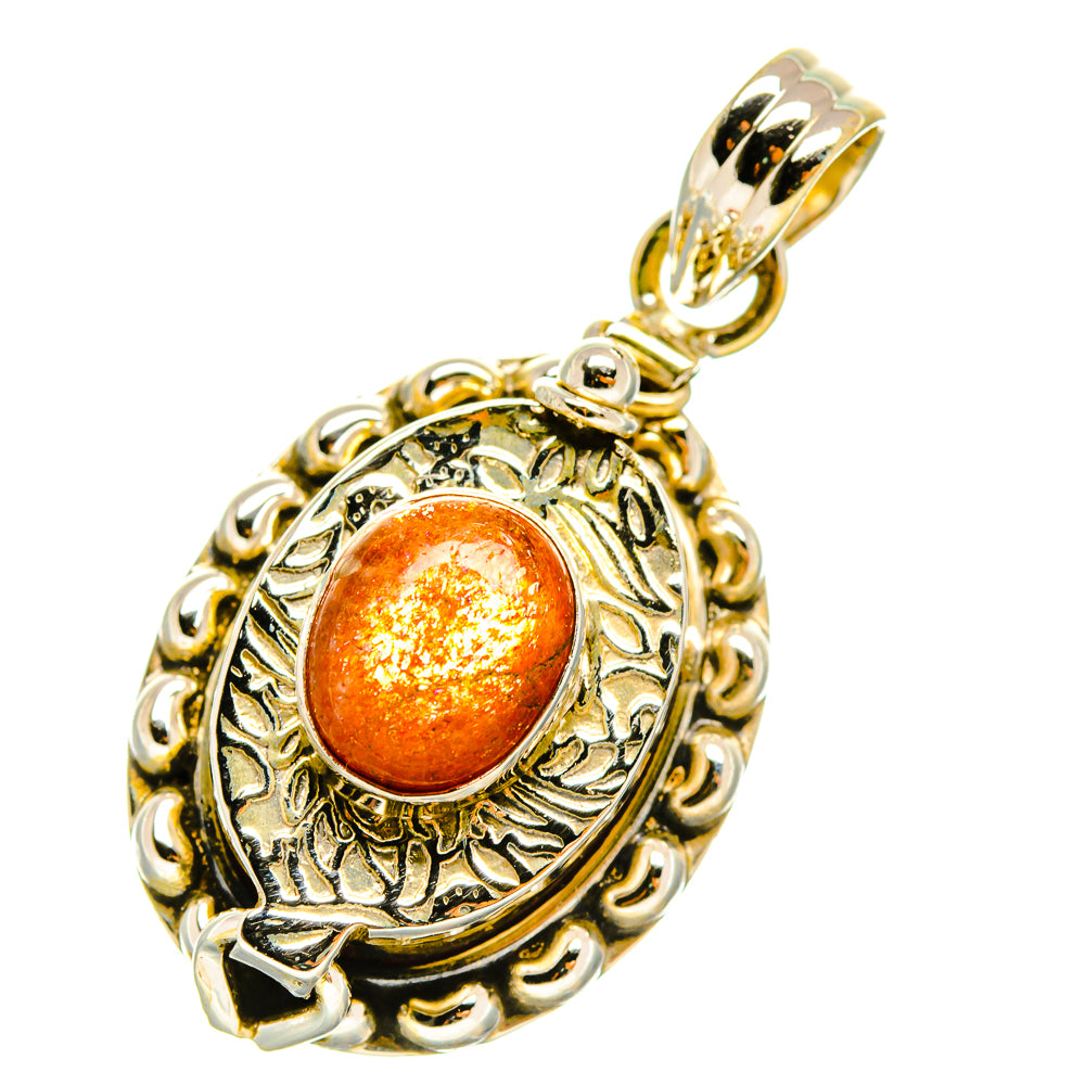 Sunstone Pendants handcrafted by Anasilvercos - PD5176