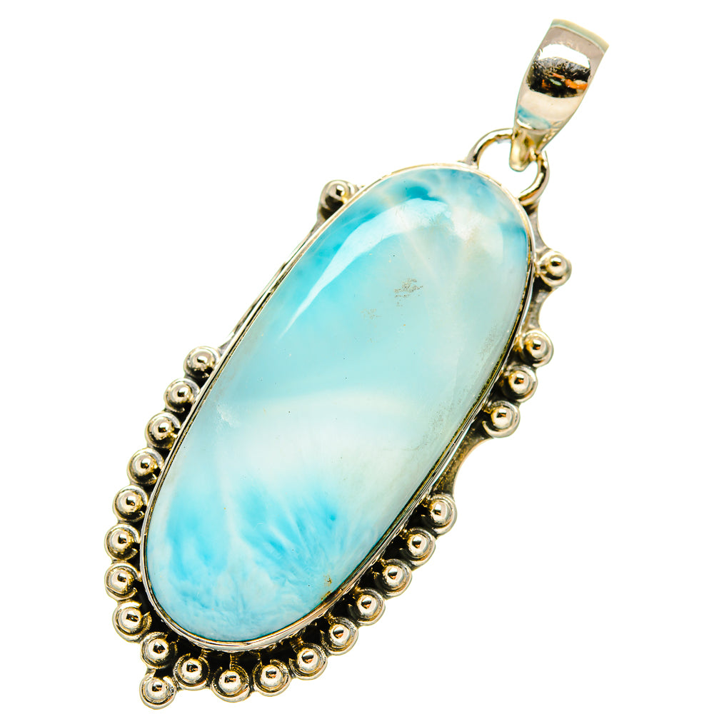 Larimar Pendants handcrafted by Anasilvercos - PD5180