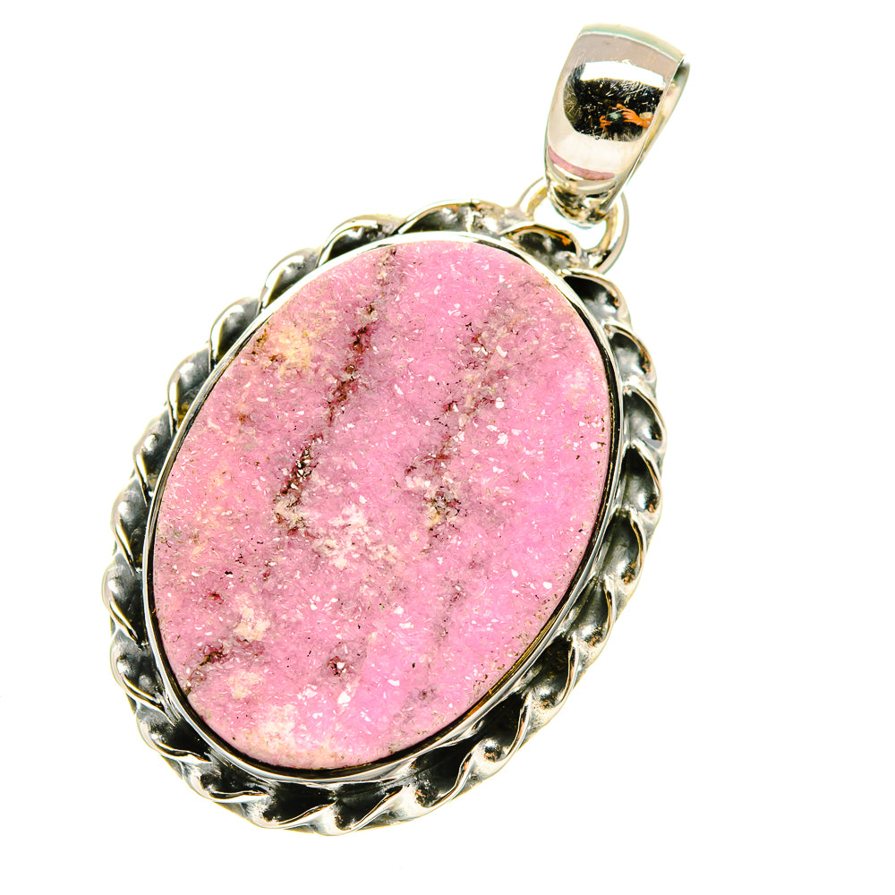 Rhodonite Pendants handcrafted by Anasilvercos - PD5191