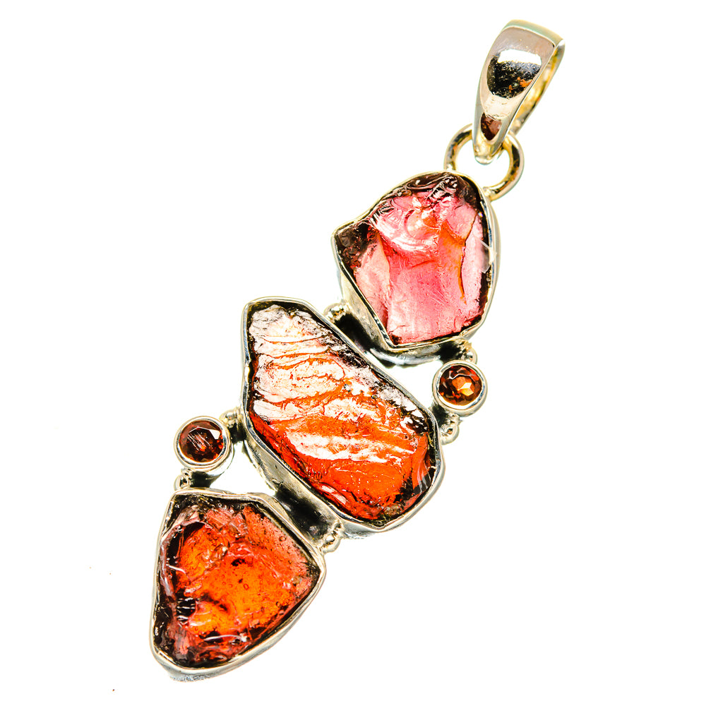Garnet Pendants handcrafted by Anasilvercos - PD5210