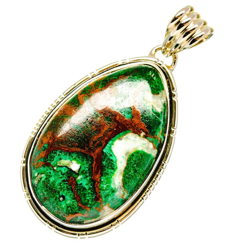 Chrysocolla Pendants handcrafted by Anasilvercos - PD5231
