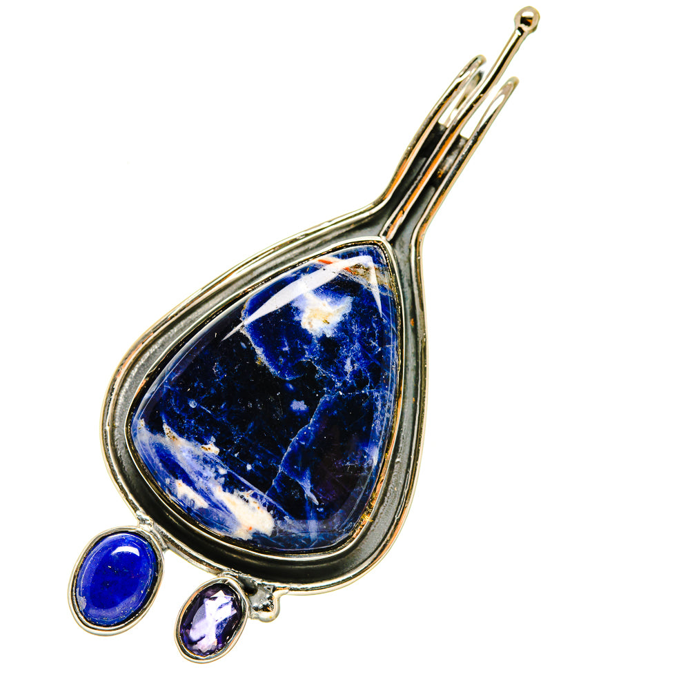 Sodalite Pendants handcrafted by Anasilvercos - PD5249