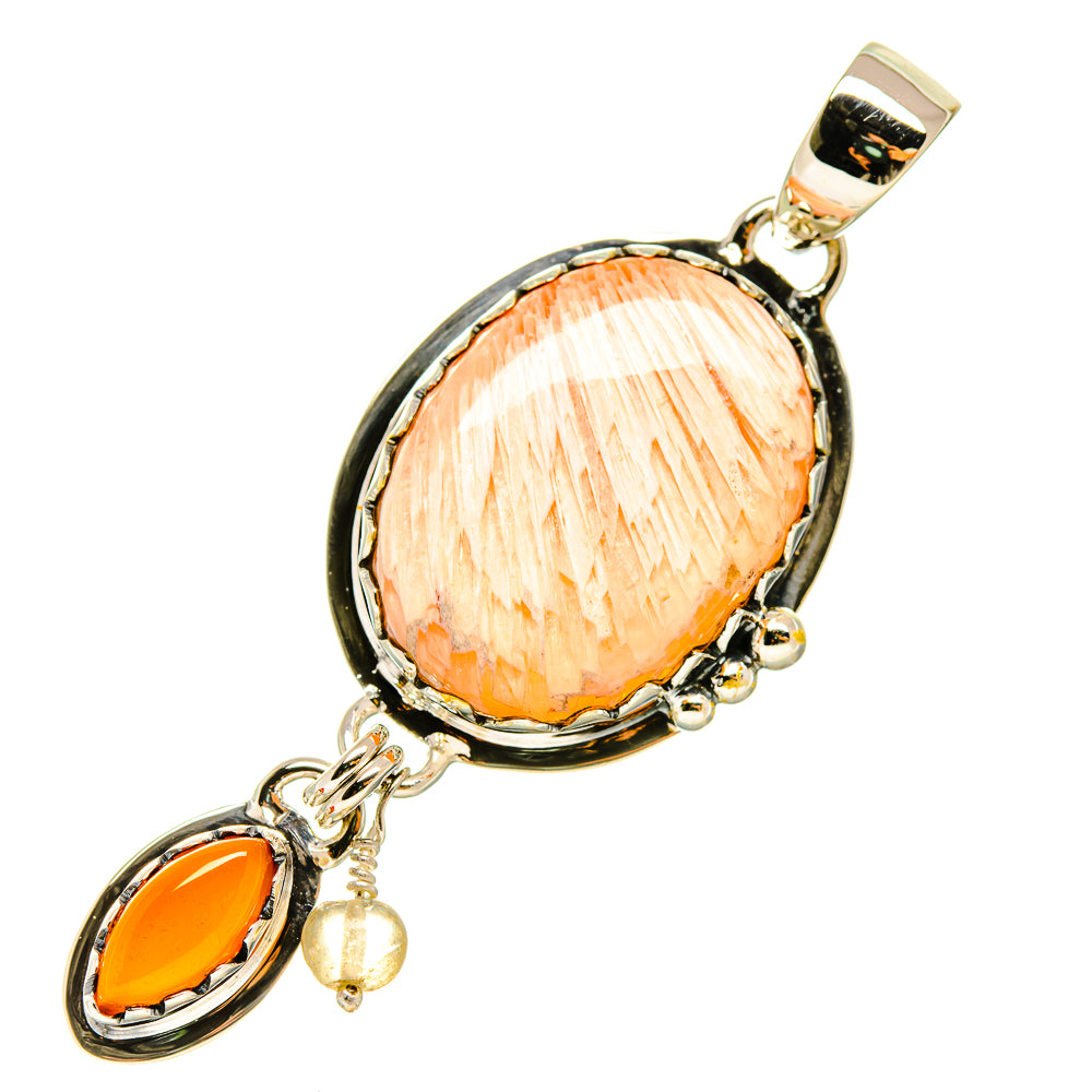 Scolecite Pendants handcrafted by Anasilvercos - PD5260