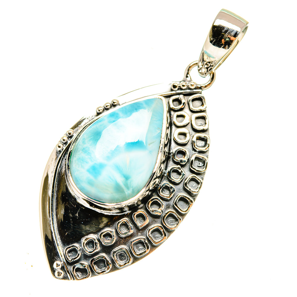 Larimar Pendants handcrafted by Anasilvercos - PD5281
