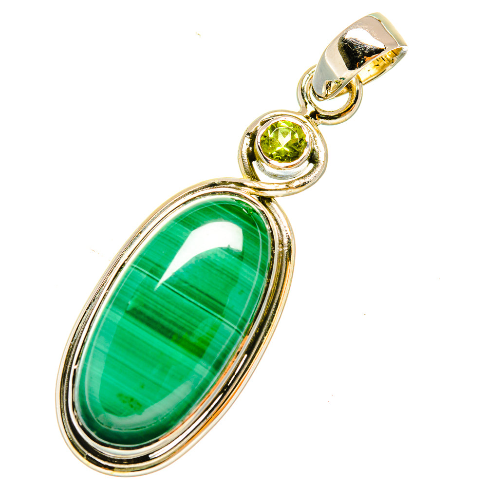 Malachite Pendants handcrafted by Anasilvercos - PD5287