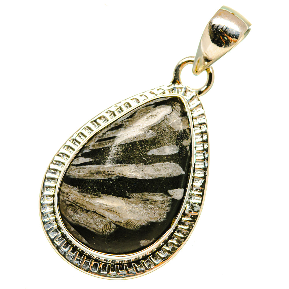 Chrysanthemum Stone Pendants handcrafted by Anasilvercos - PD5290