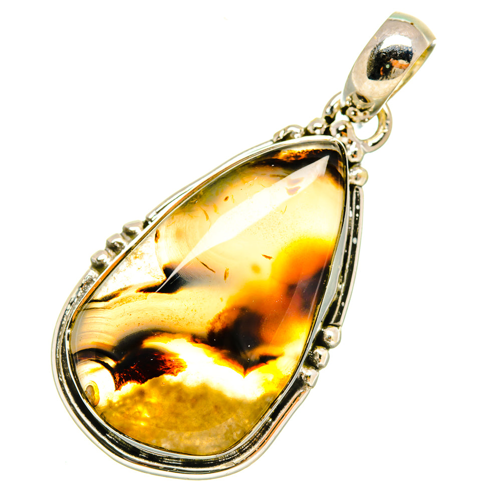 Montana Agate Pendants handcrafted by Anasilvercos - PD5293