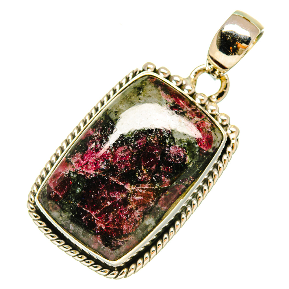 Russian Eudialyte Pendants handcrafted by Anasilvercos - PD5295