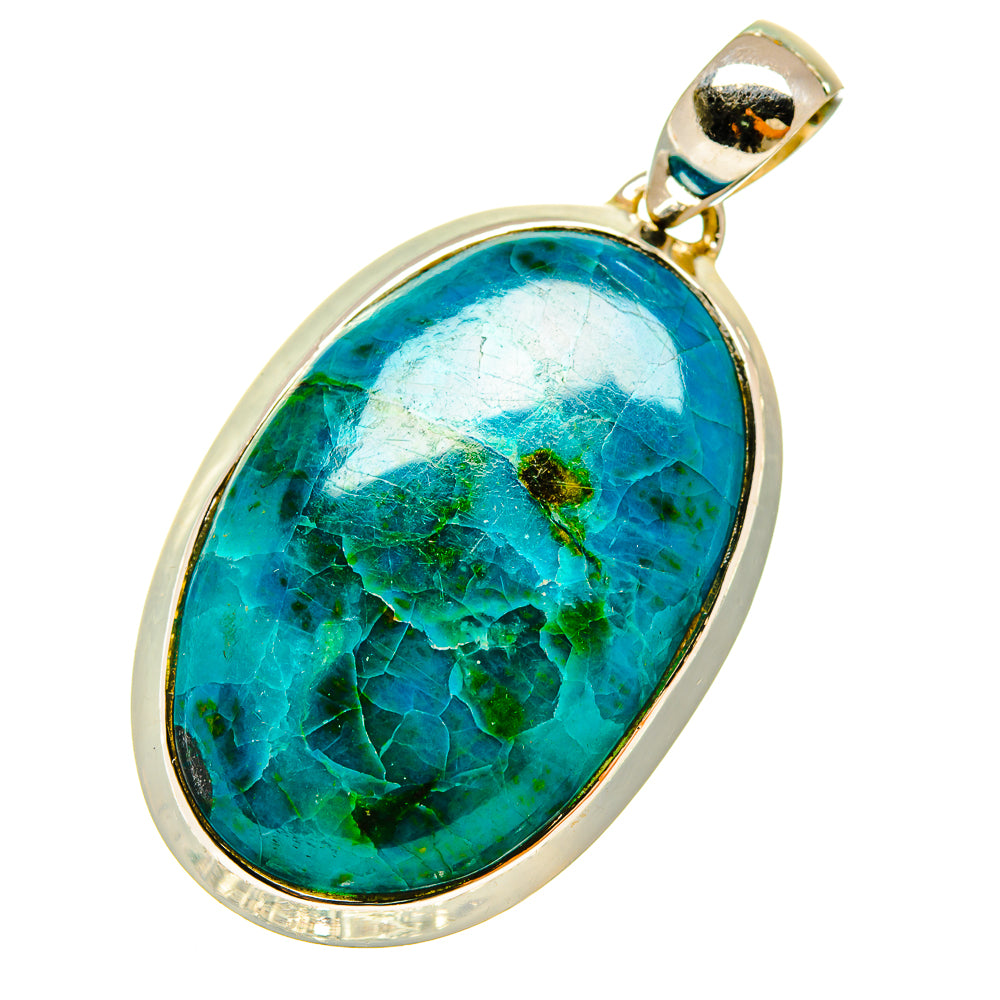 Chrysocolla Pendants handcrafted by Anasilvercos - PD5311