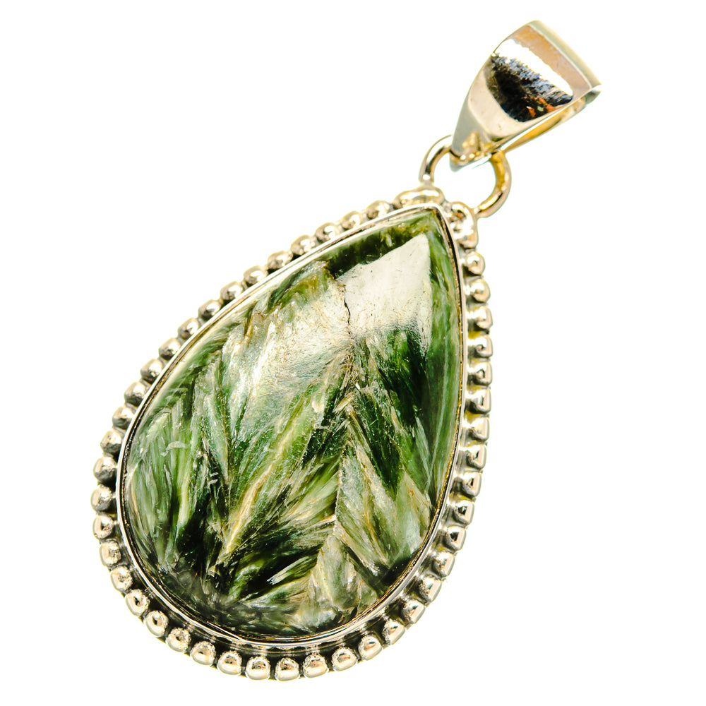 Seraphinite Pendants handcrafted by Anasilvercos - PD5324