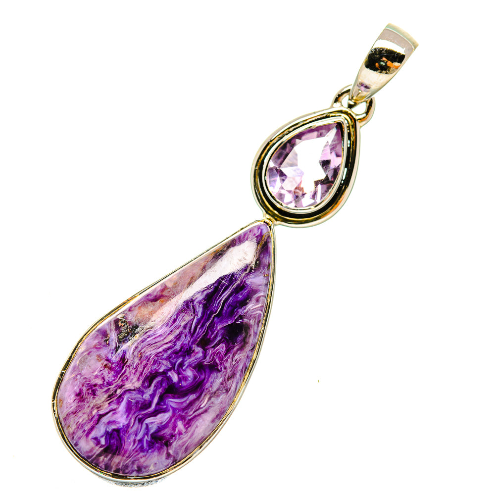 Charoite Pendants handcrafted by Anasilvercos - PD5325