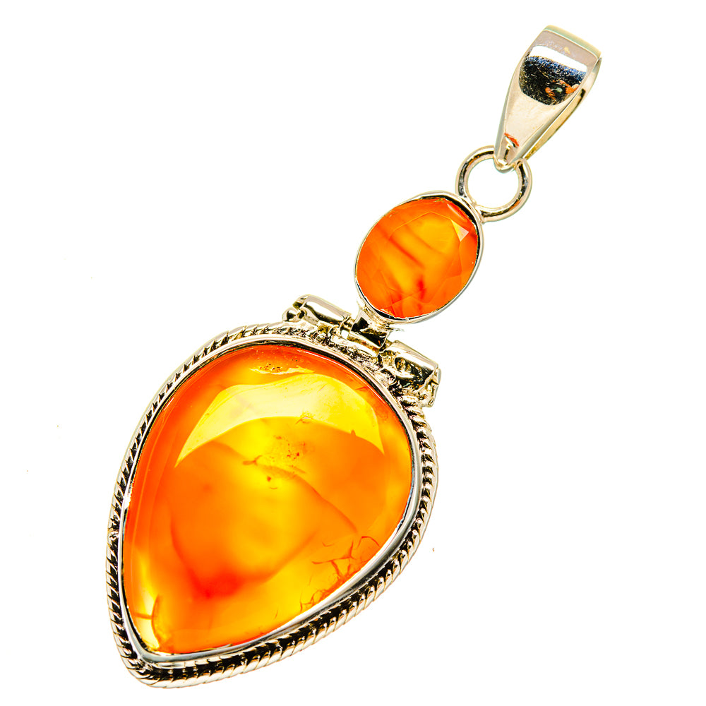 Carnelian Pendants handcrafted by Anasilvercos - PD5327