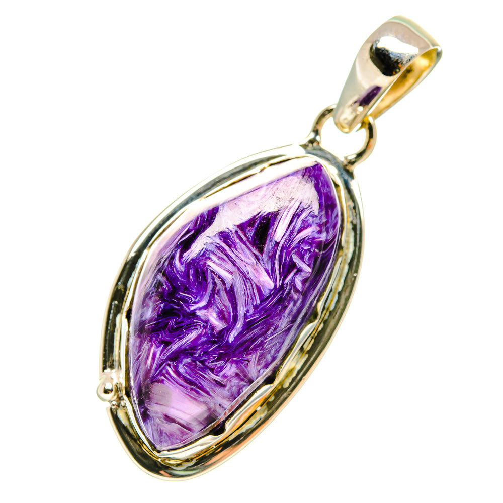 Charoite Pendants handcrafted by Anasilvercos - PD5333