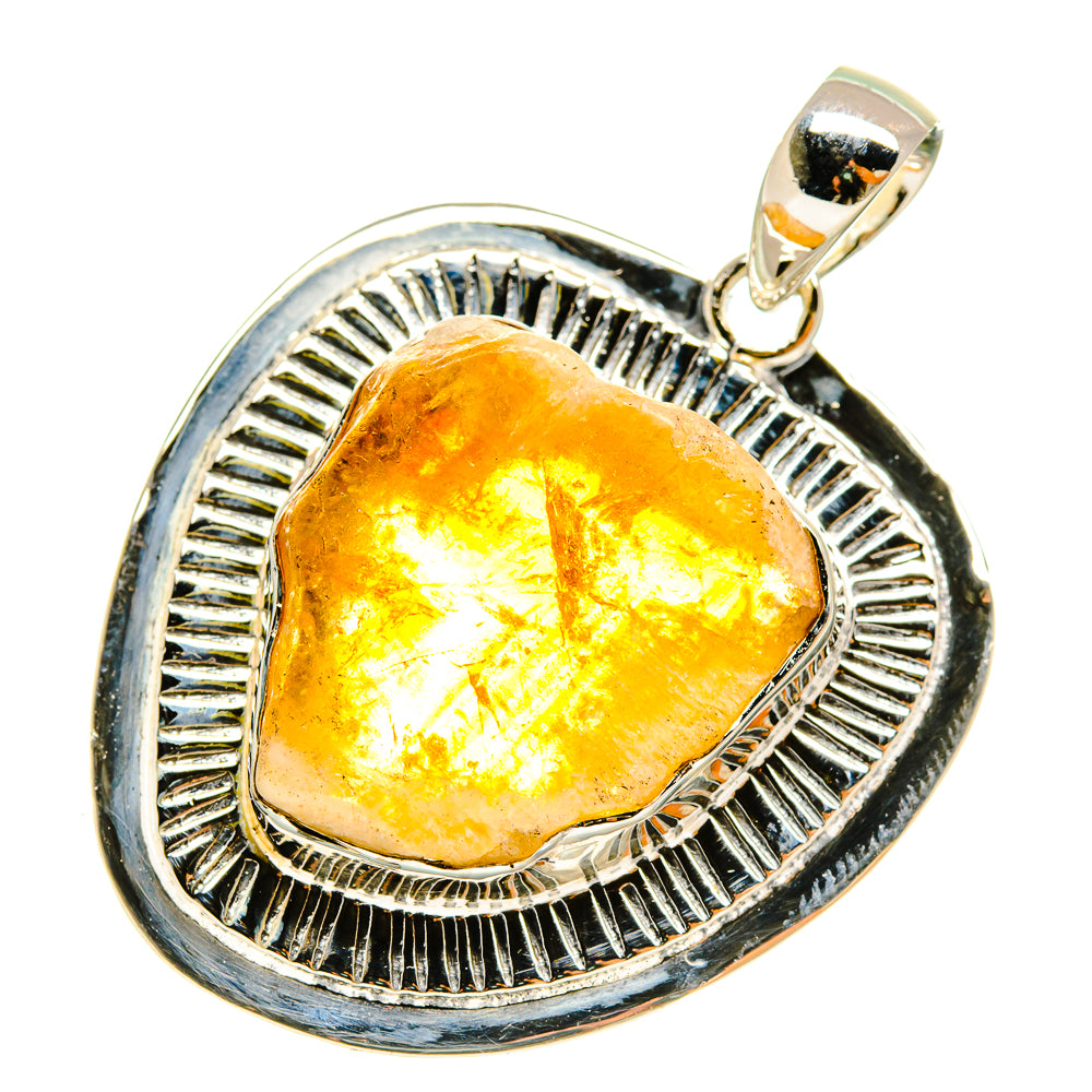 Citrine Pendants handcrafted by Anasilvercos - PD5336