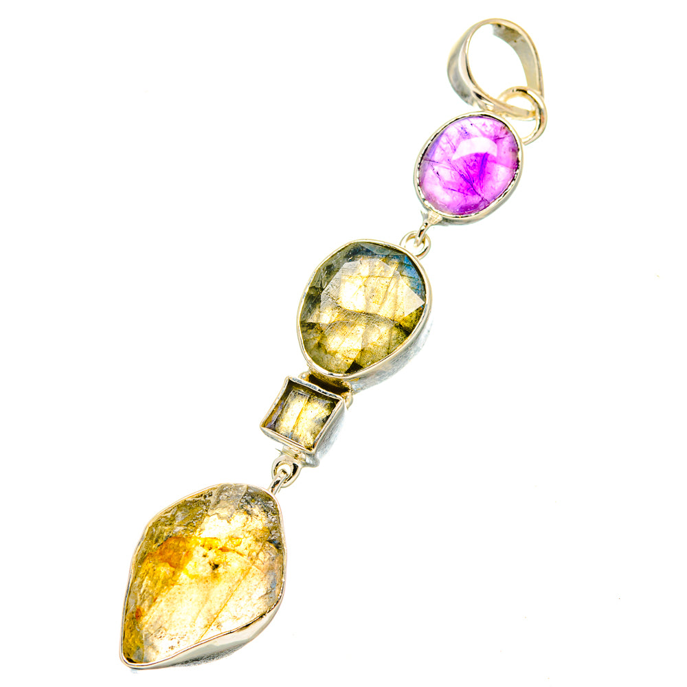 Labradorite Pendants handcrafted by Anasilvercos - PD5353