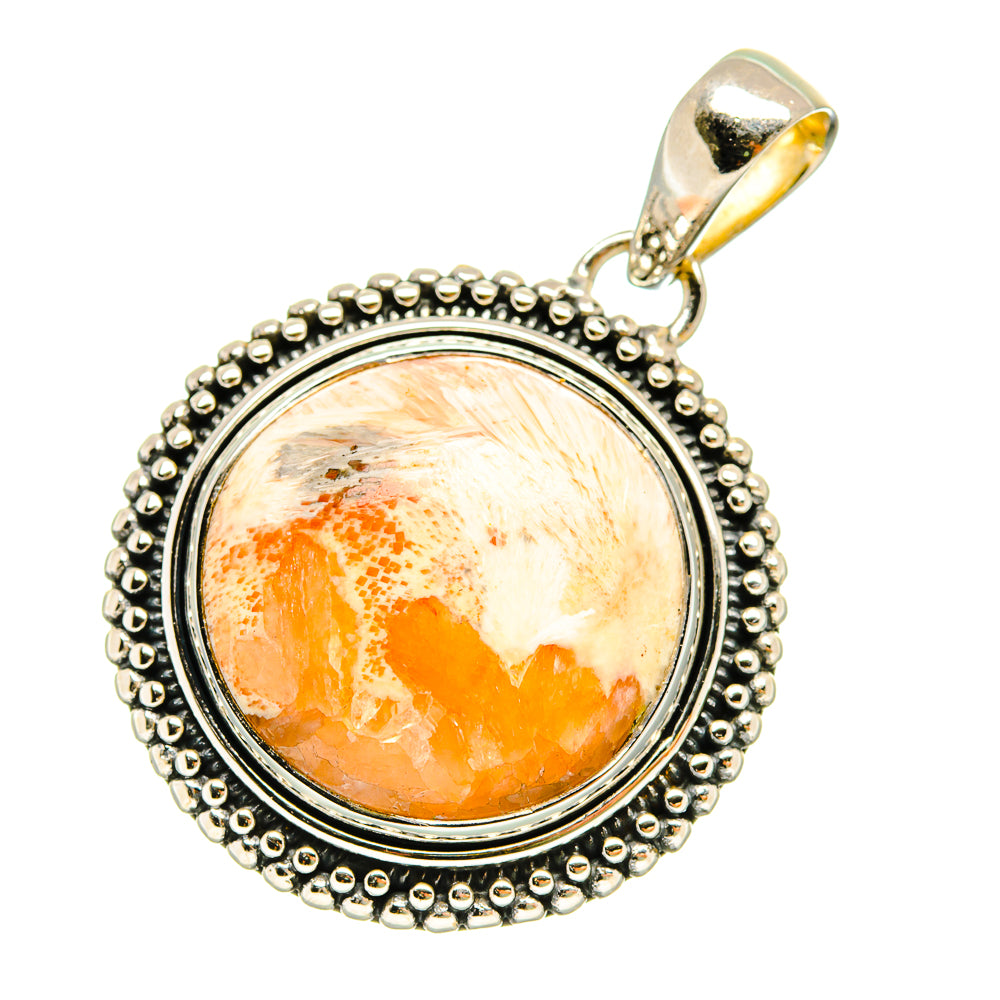 Scolecite Pendants handcrafted by Anasilvercos - PD5368