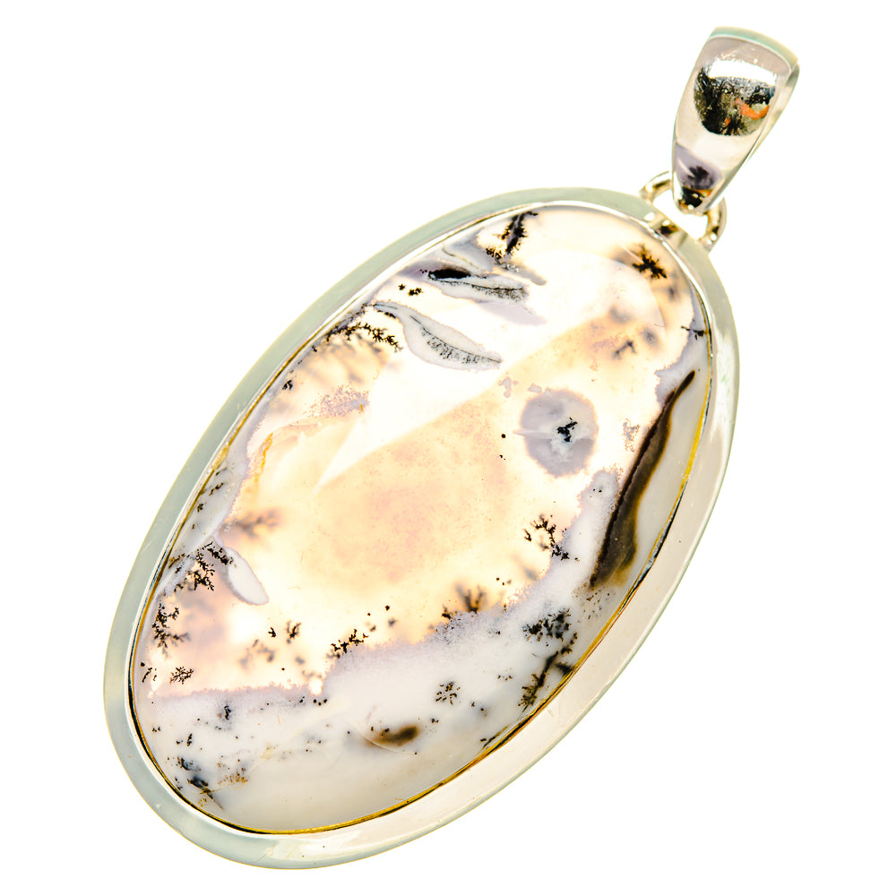 Dendritic Opal Pendants handcrafted by Anasilvercos - PD5383