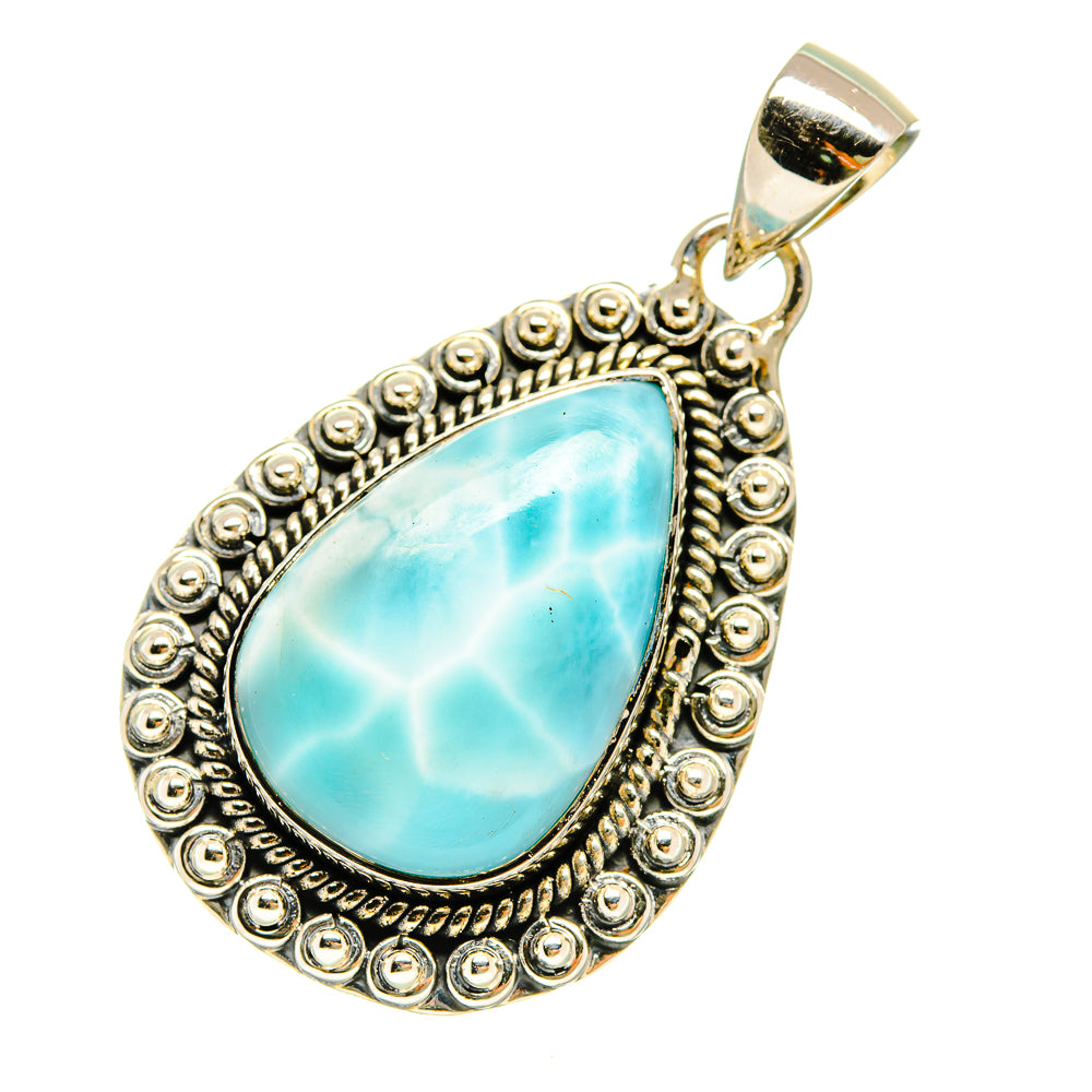 Larimar Pendants handcrafted by Anasilvercos - PD5396