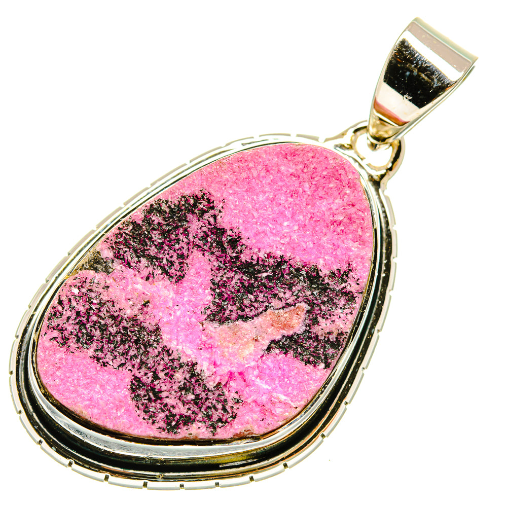 Cobalto Calcite Druzy Pendants handcrafted by Anasilvercos - PD5418