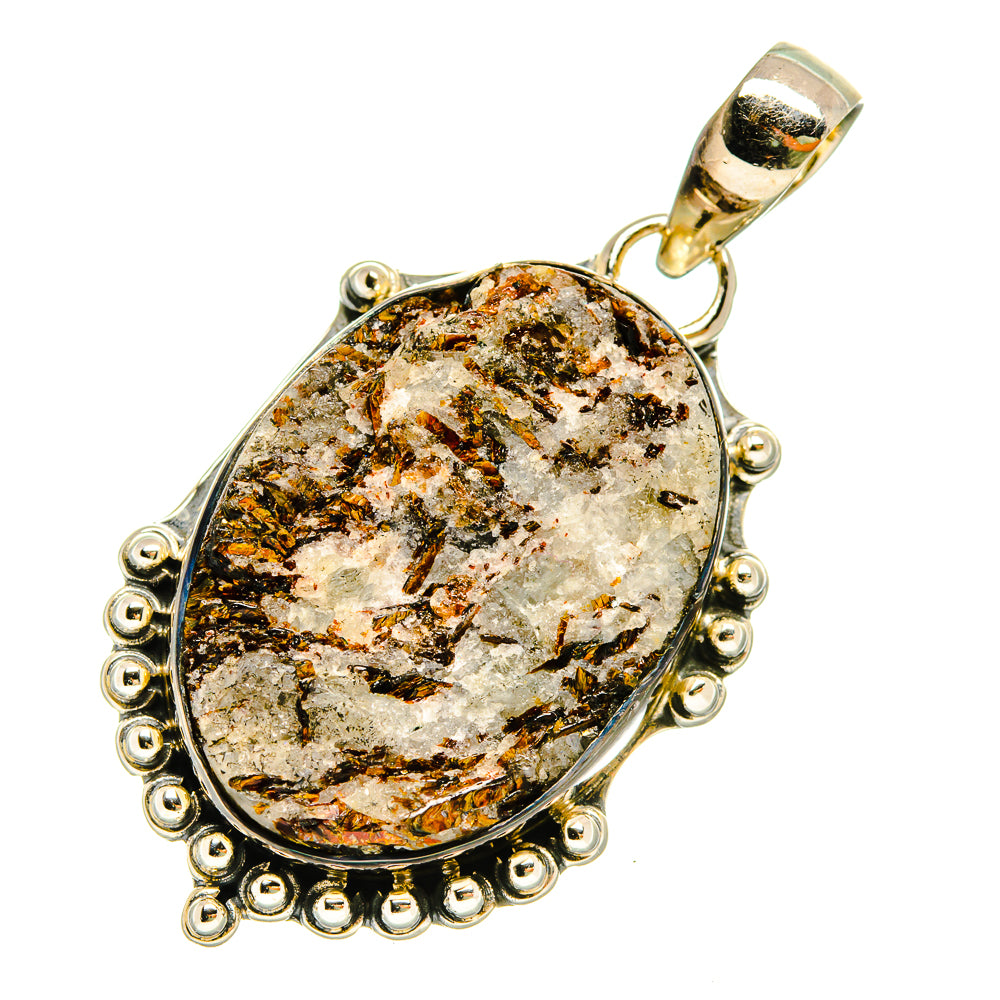 Astrophyllite Pendants handcrafted by Anasilvercos - PD5439