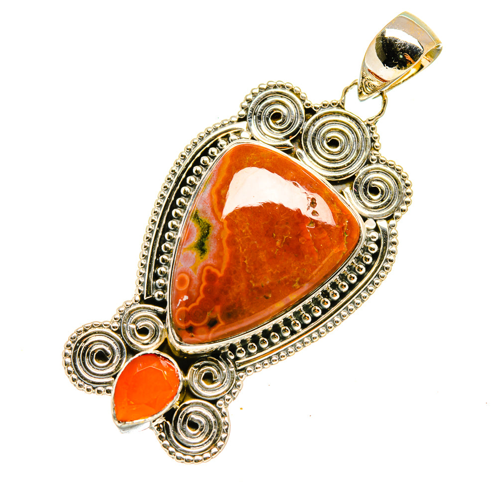 Ocean Jasper Pendants handcrafted by Anasilvercos - PD5443