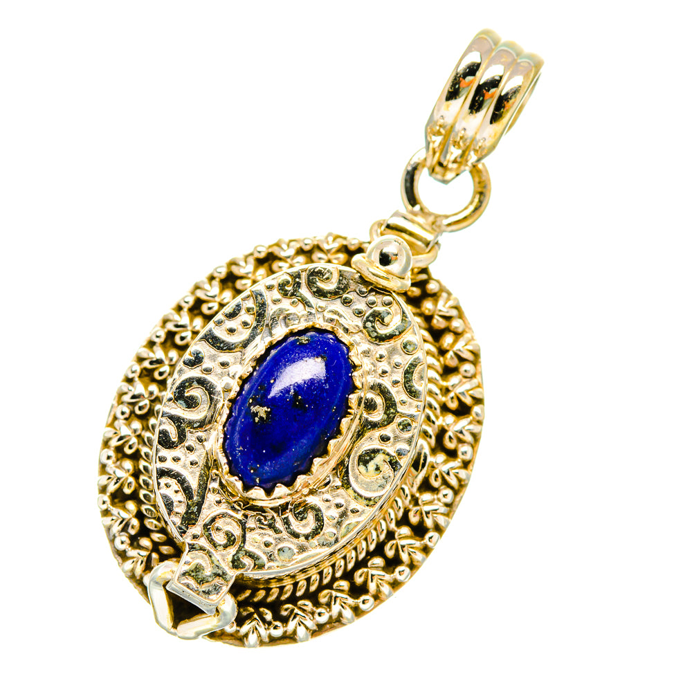 Lapis Lazuli Pendants handcrafted by Anasilvercos - PD5459