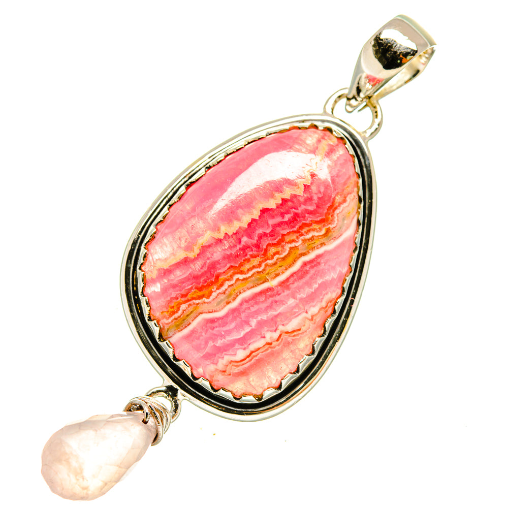 Rhodochrosite Pendants handcrafted by Anasilvercos - PD5462