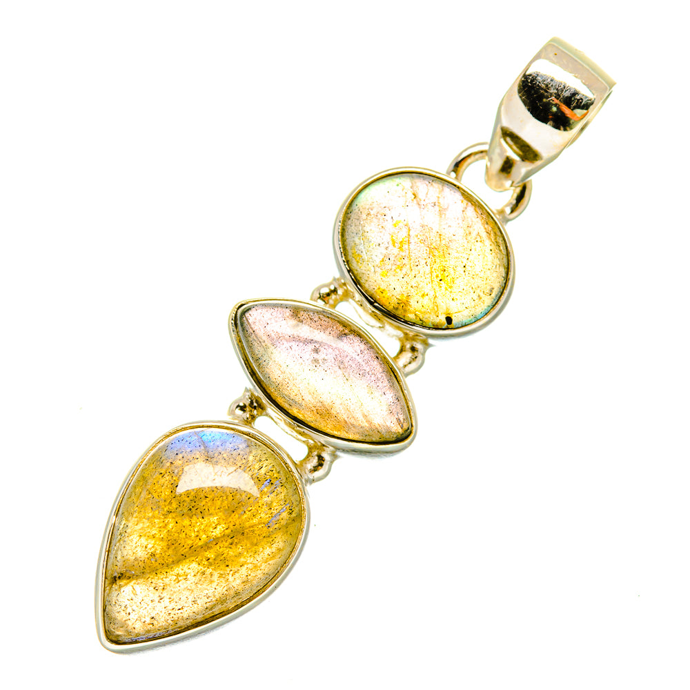 Labradorite Pendants handcrafted by Anasilvercos - PD5473