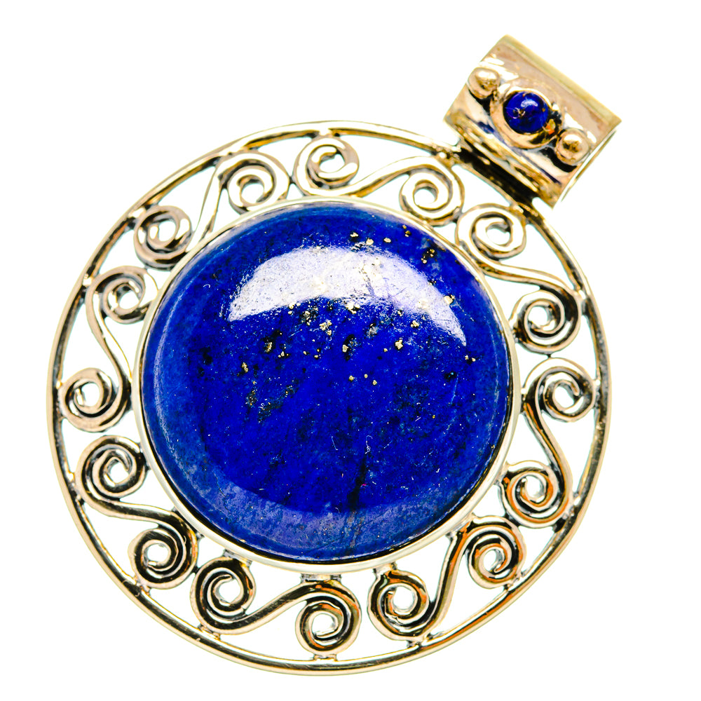 Lapis Lazuli Pendants handcrafted by Anasilvercos - PD5481