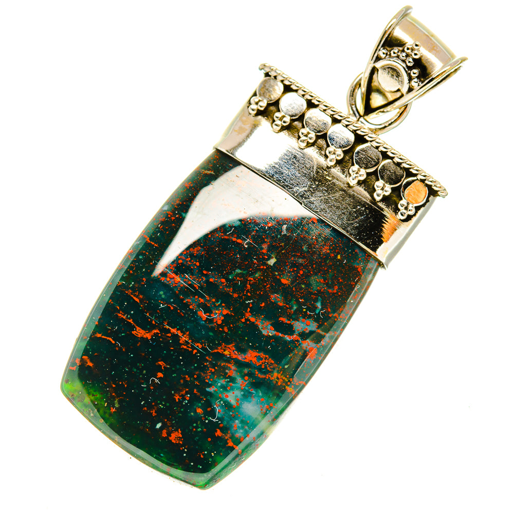 Bloodstone Pendants handcrafted by Anasilvercos - PD5490