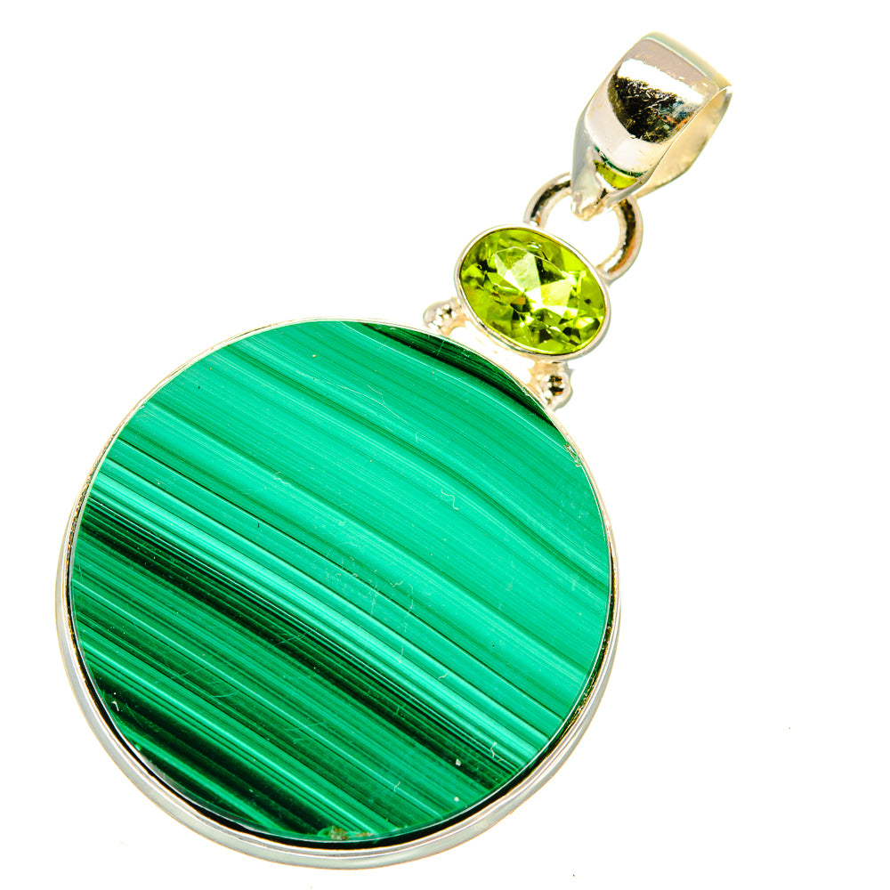 Malachite Pendants handcrafted by Anasilvercos - PD5497