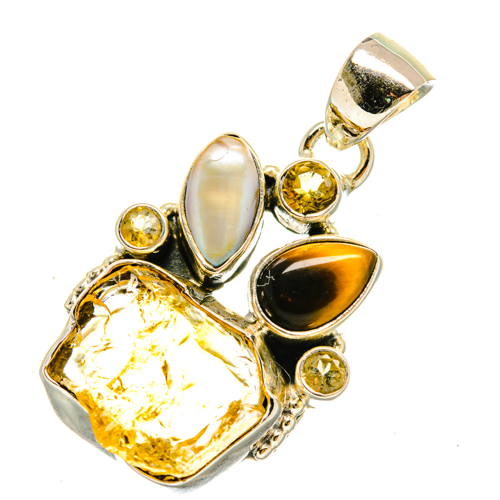 Citrine Pendants handcrafted by Anasilvercos - PD5500