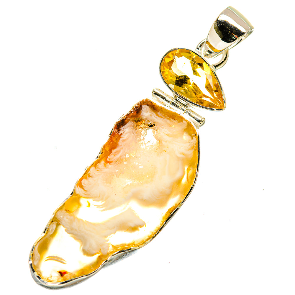 Occo Geode Pendants handcrafted by Anasilvercos - PD5501