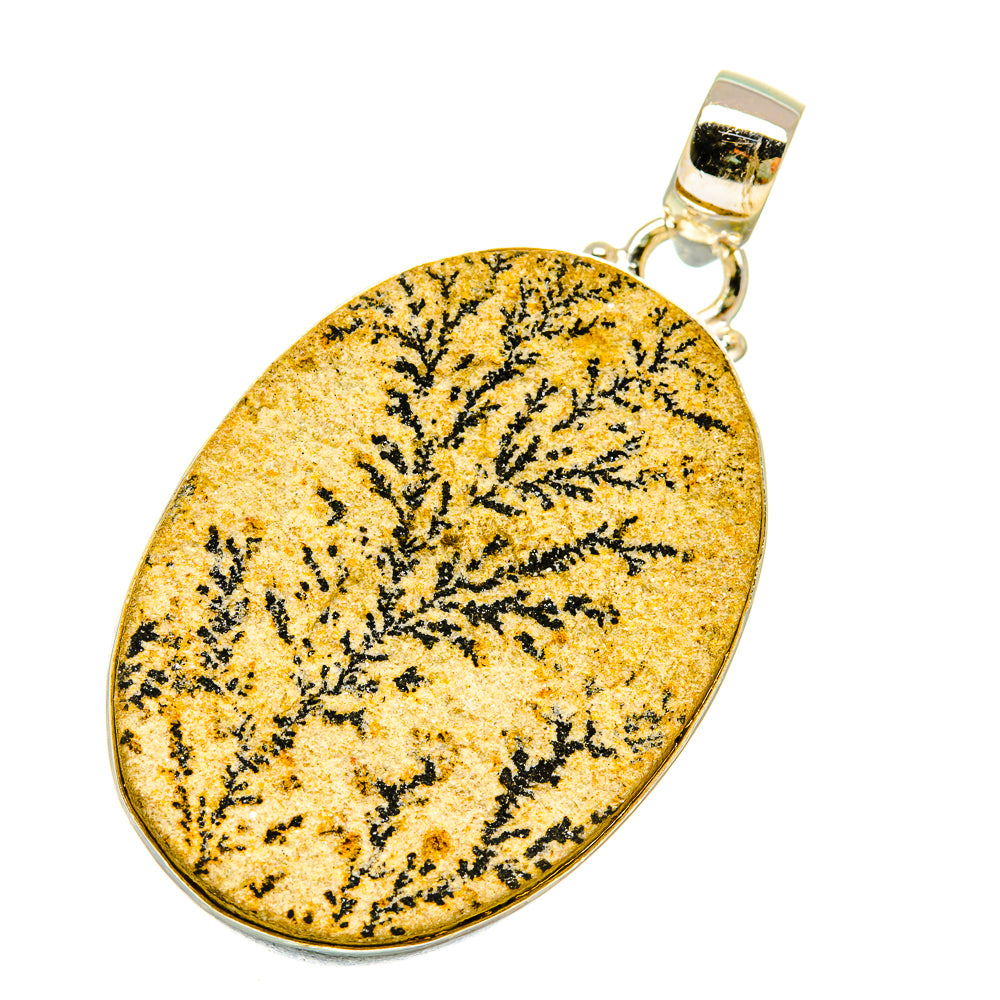 Germany Psilomelane Dendrite Pendants handcrafted by Anasilvercos - PD5509
