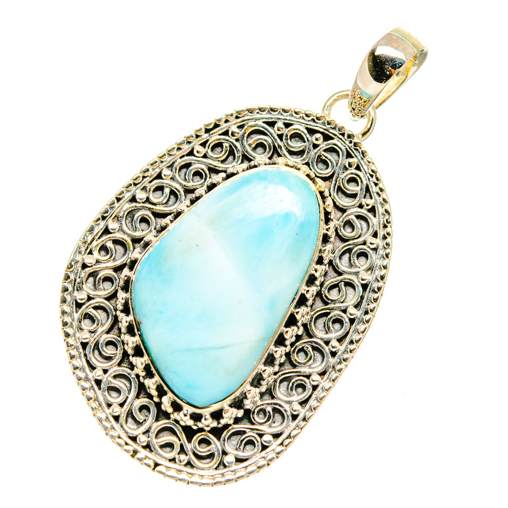 Larimar Pendants handcrafted by Anasilvercos - PD5517