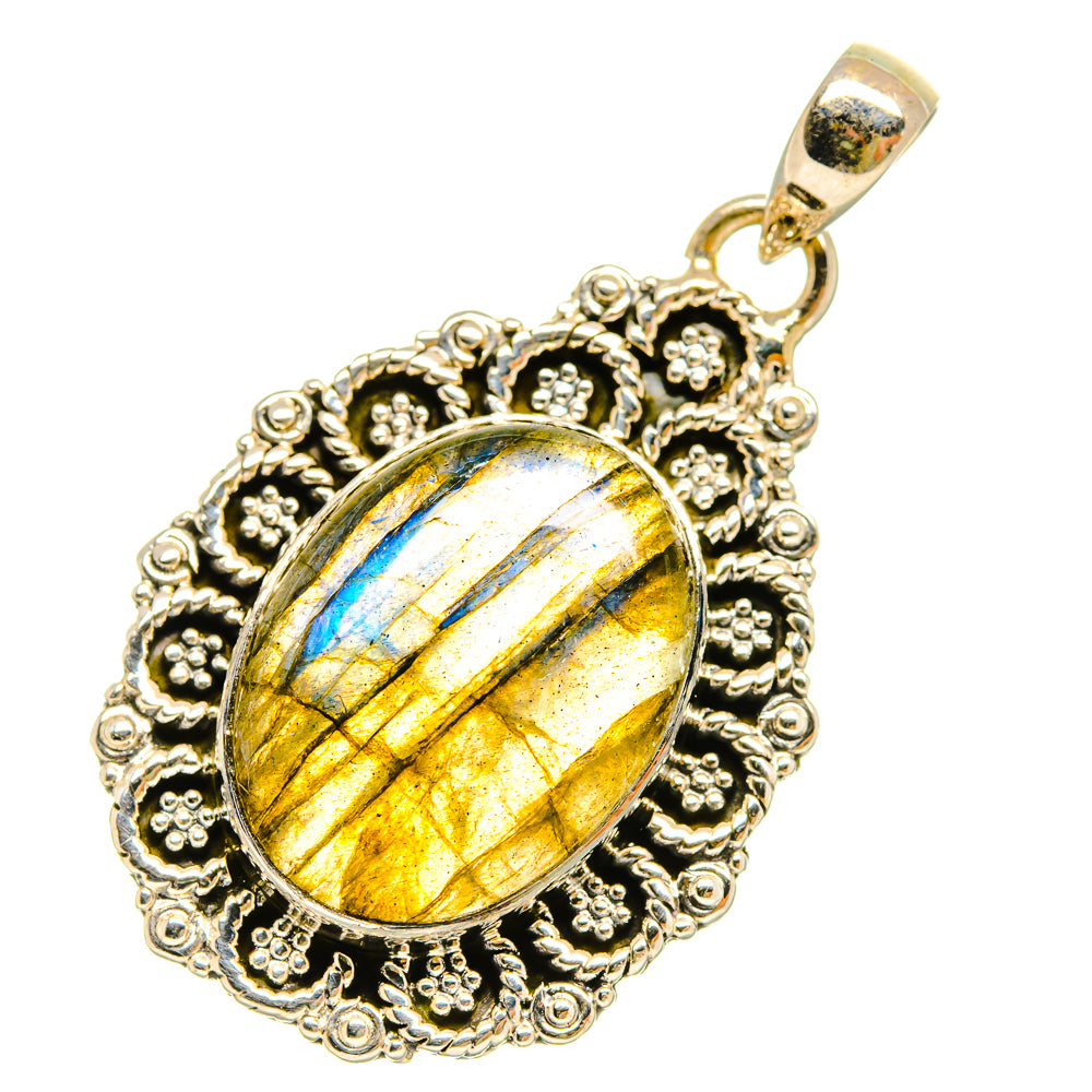 Labradorite Pendants handcrafted by Anasilvercos - PD5520