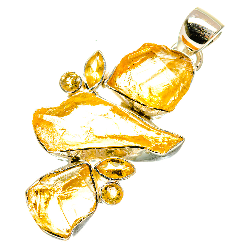 Citrine Pendants handcrafted by Anasilvercos - PD5527