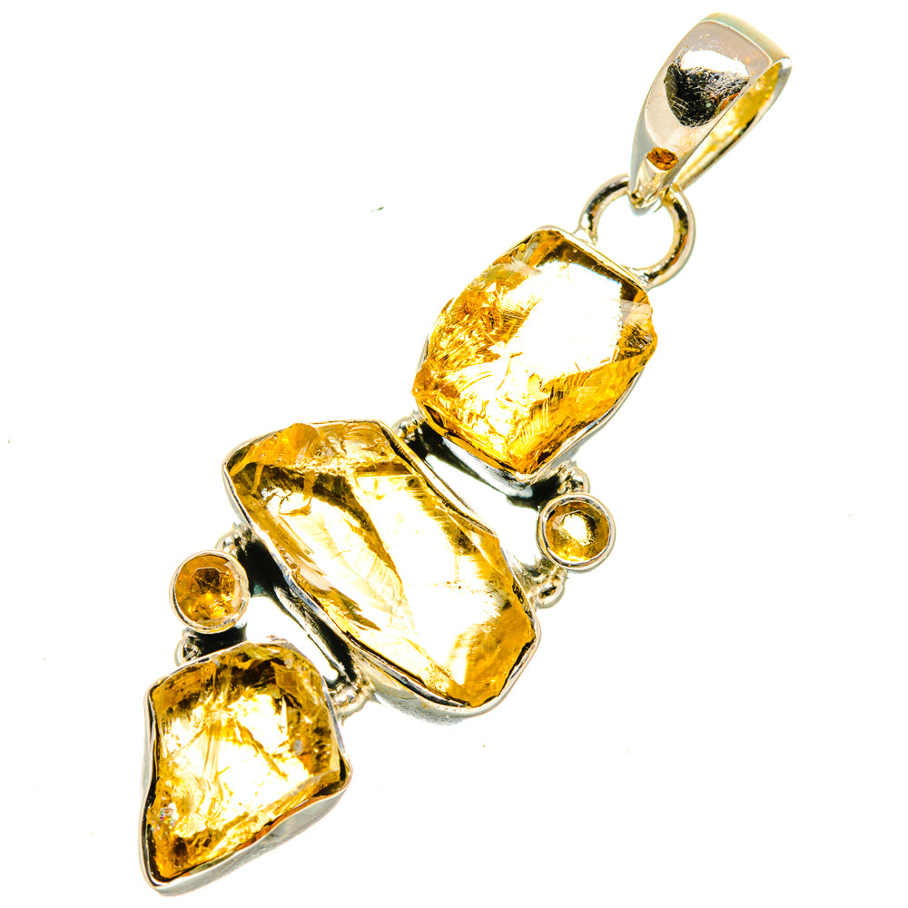 Citrine Pendants handcrafted by Anasilvercos - PD5529