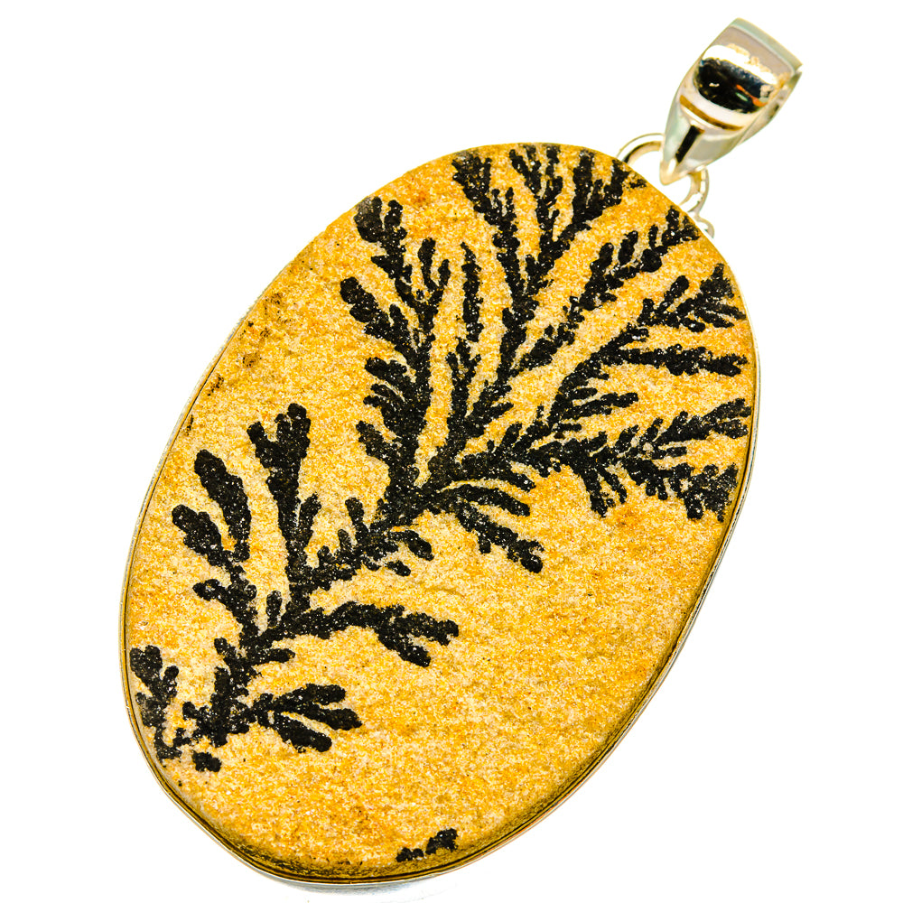 Germany Psilomelane Dendrite Pendants handcrafted by Anasilvercos - PD5548