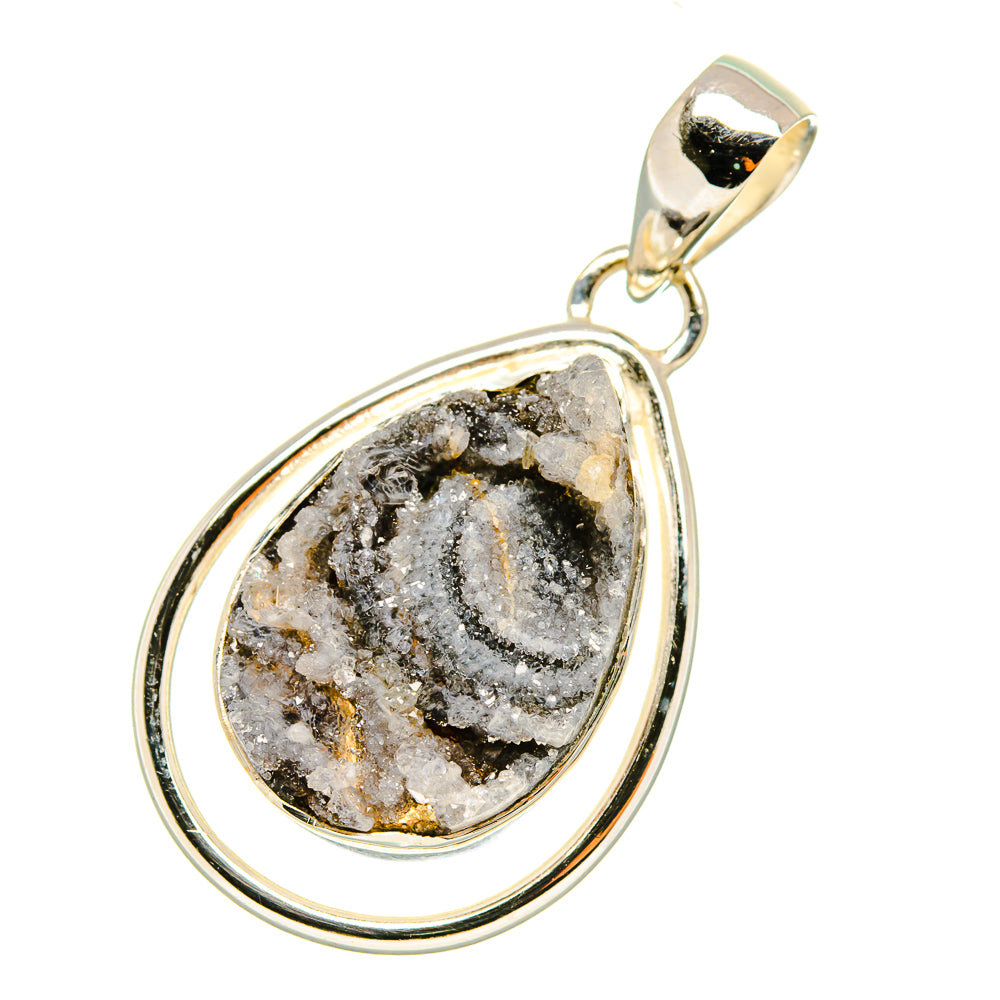 Desert Druzy Pendants handcrafted by Anasilvercos - PD5555