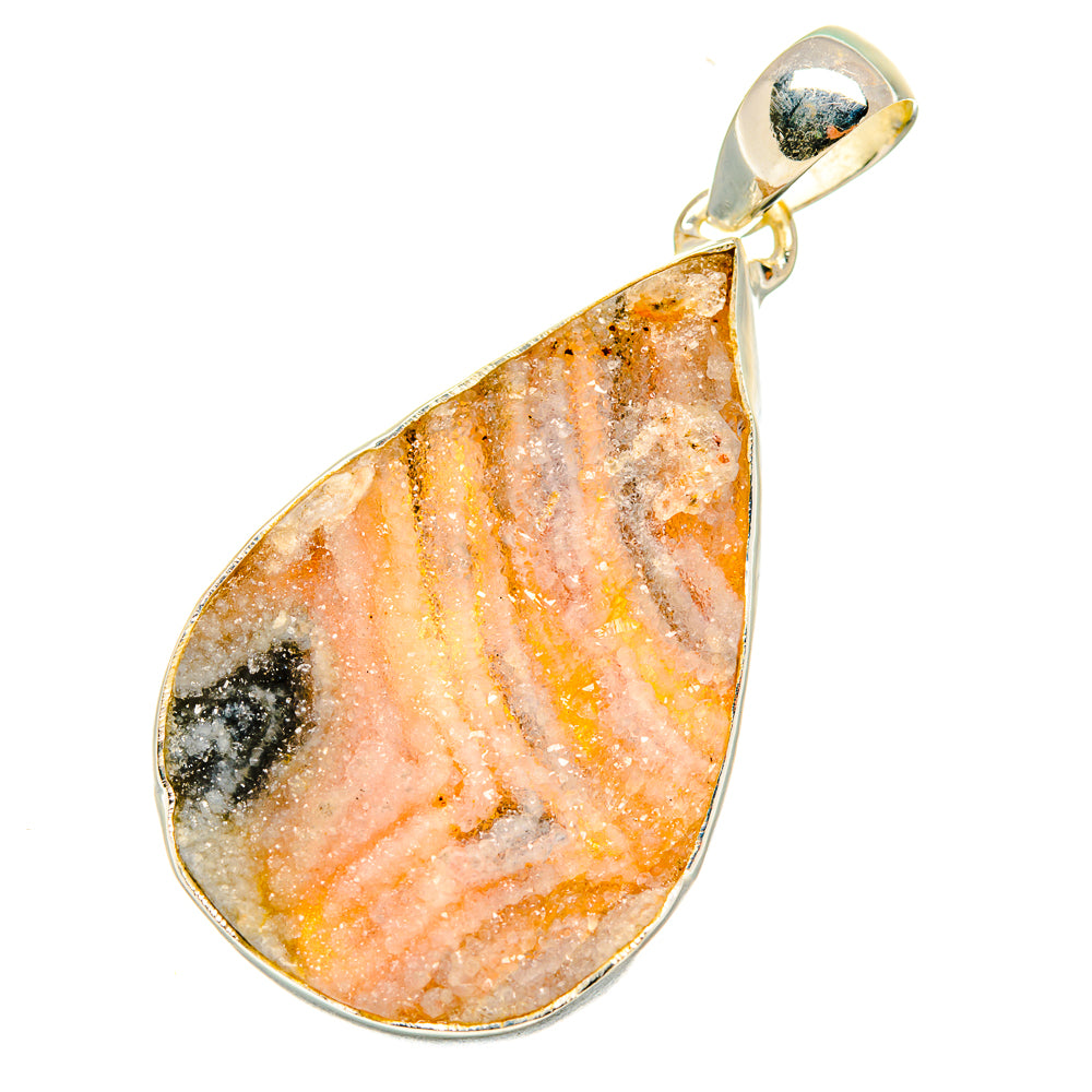 Desert Druzy Pendants handcrafted by Anasilvercos - PD5569