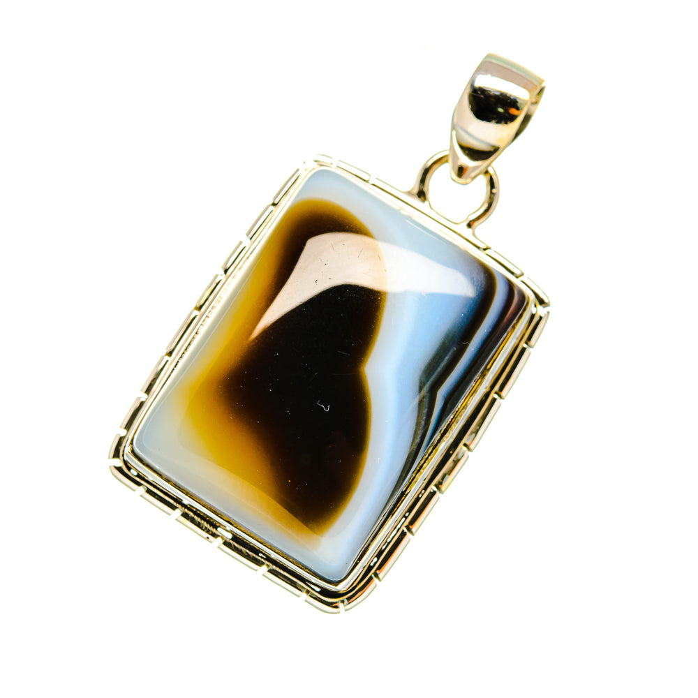 Montana Agate Pendants handcrafted by Anasilvercos - PD5585