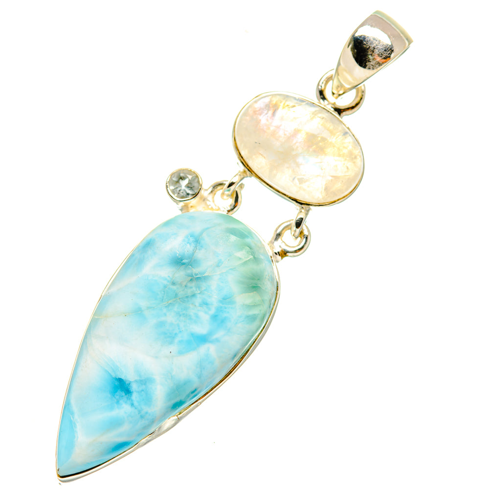 Larimar Pendants handcrafted by Anasilvercos - PD5603