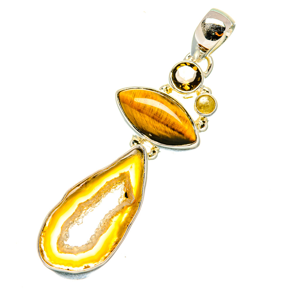 Occo Geode Pendants handcrafted by Anasilvercos - PD5610