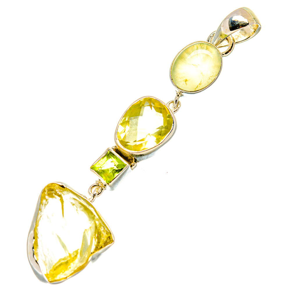 Citrine Pendants handcrafted by Anasilvercos - PD5611