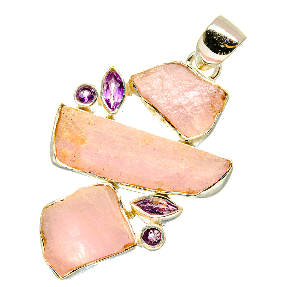 Kunzite Pendants handcrafted by Anasilvercos - PD5613